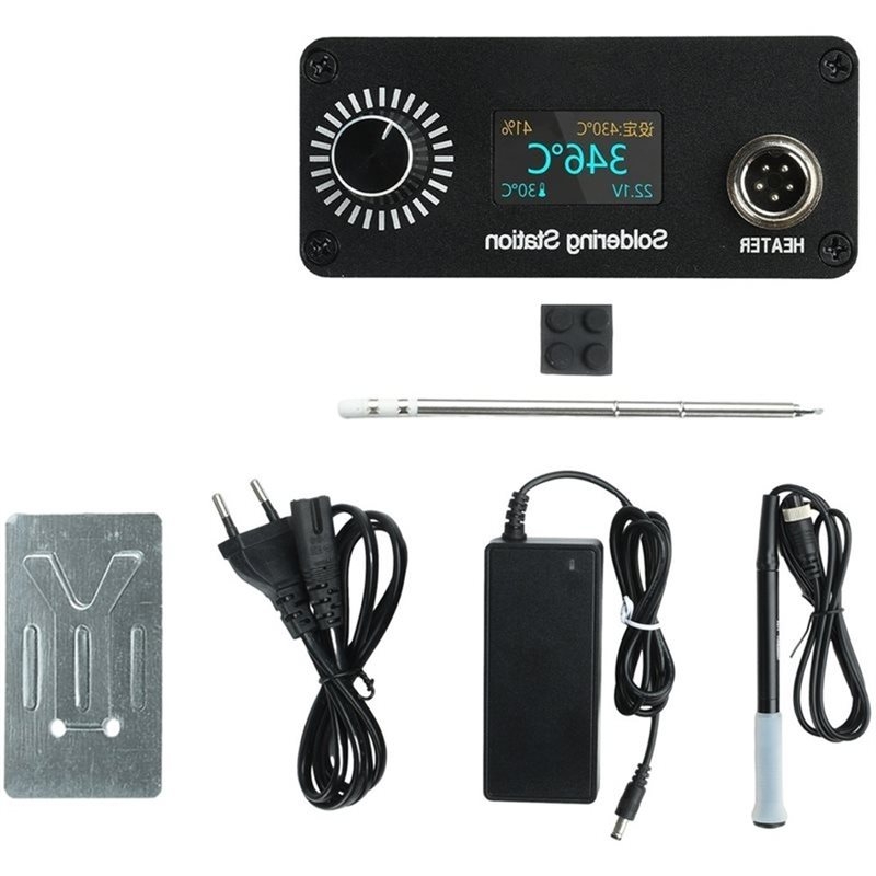 T12 Soldering Station Oled - 【A56X】T12 Draagbaar mini digitaal soldeerstation voor