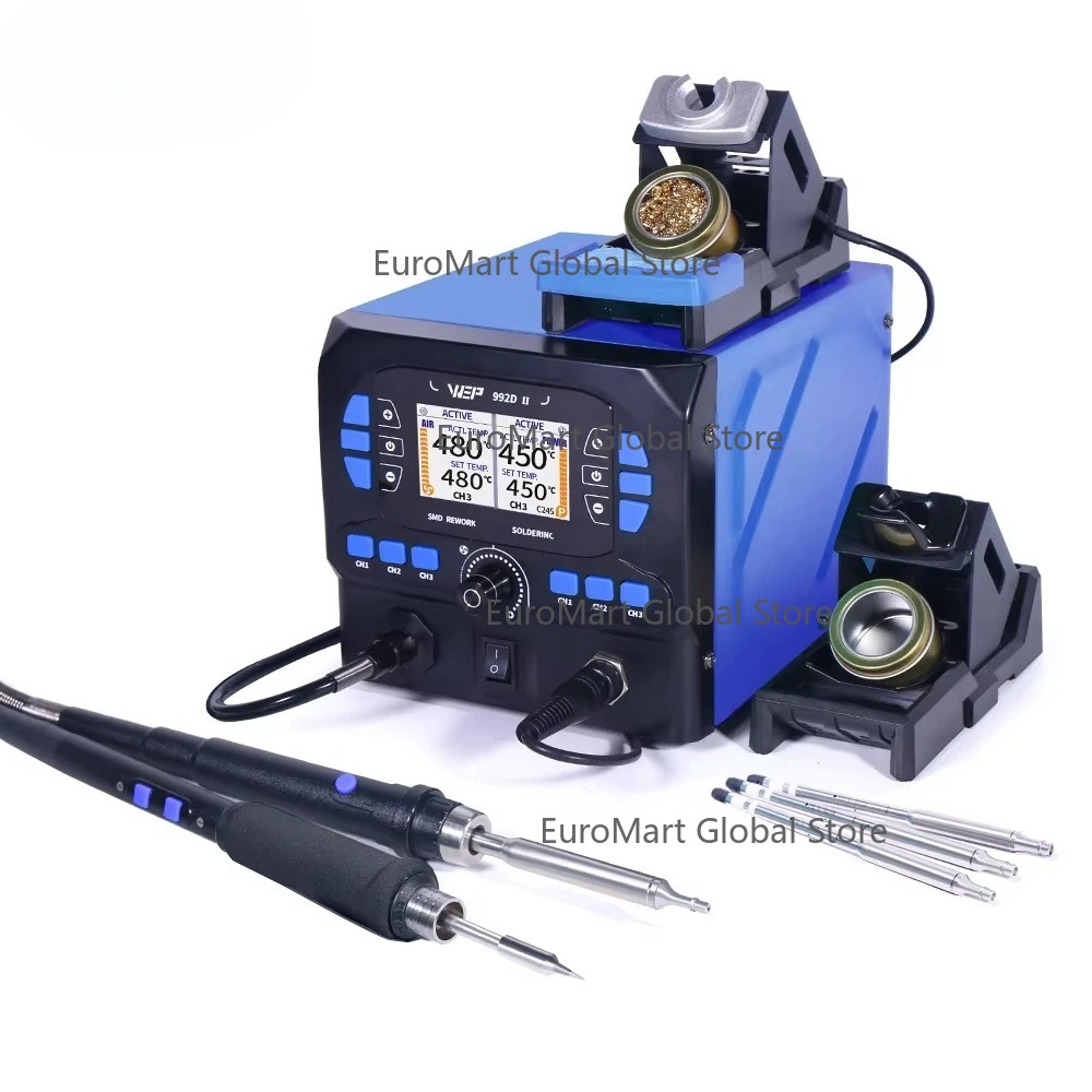 C210 Precision Soldering Station - 992D-II 2-in-1 LCD-scherm Heteluchtpotlood Precisie C210