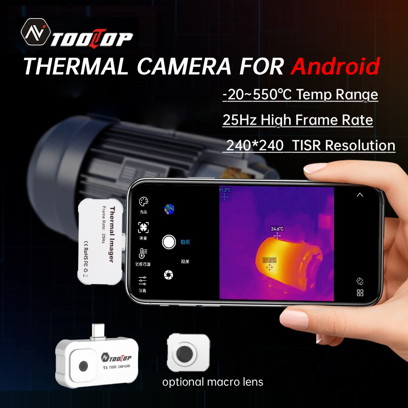 Thermal Imaging Camera Pcb Repair - TOOLTOP T3 Infrarood Thermische Camera voor
