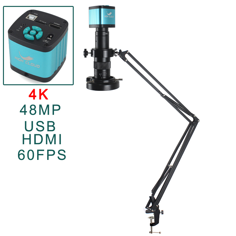 4K Microscope Camera Sony Sensor - 48MP 4K HDMI USB Video Digitale