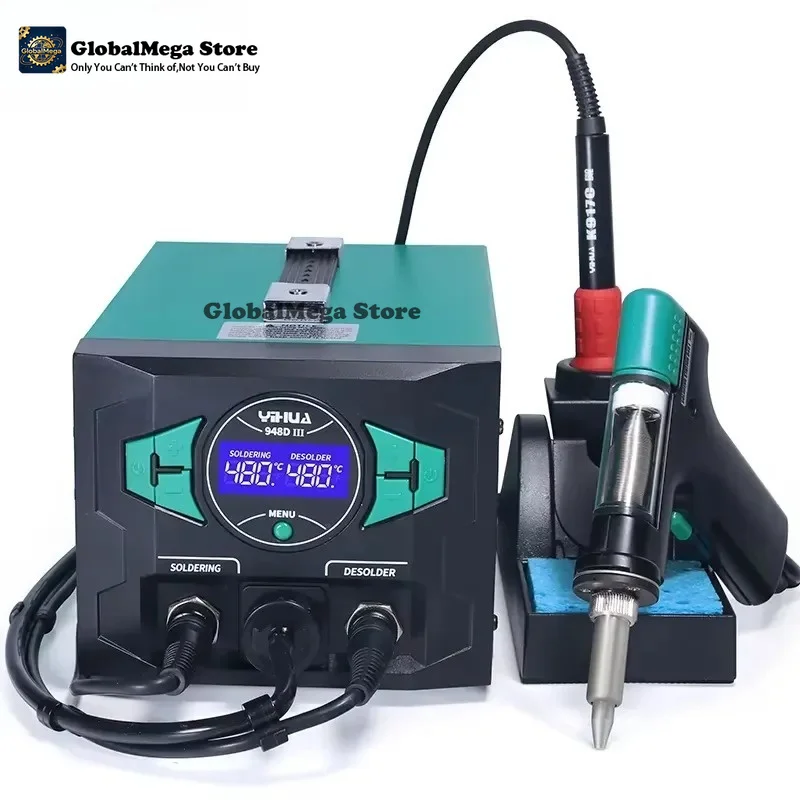 Desoldering Pump Electric Vacuum Station - 2026 Nieuwste Elektrische Soldeerstation met Zuigfunctie