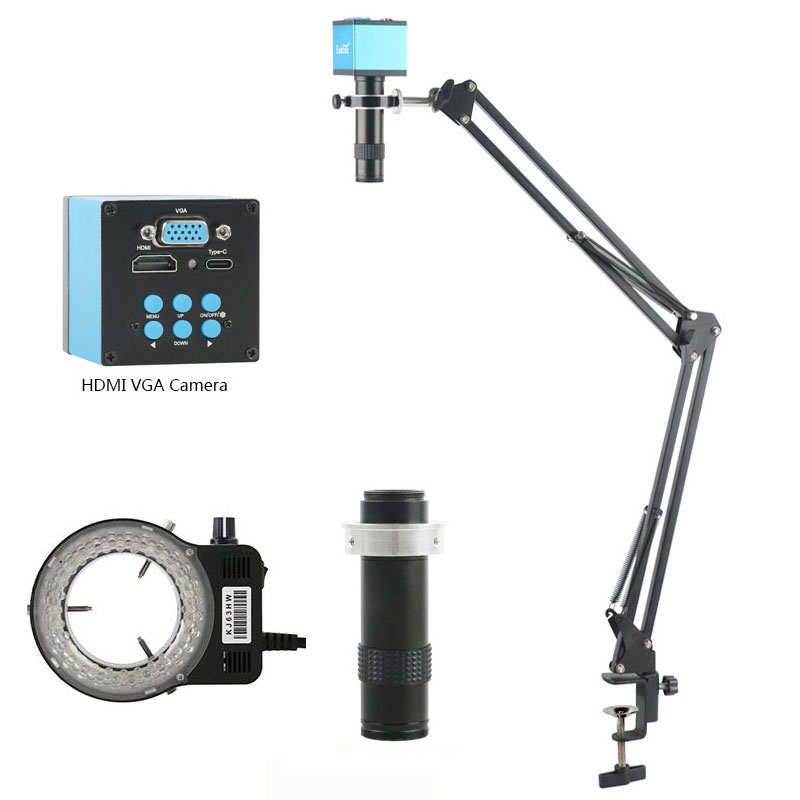 4K Microscope Camera Sony Sensor - 1X-200X Verstelbare Zoom 4K 2K 48MP