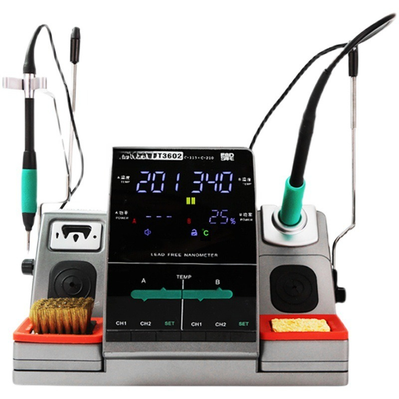 C115 Nano Soldering Iron Station - Speed T3602 nano-lasapparaat met C210 soldeerboutkop