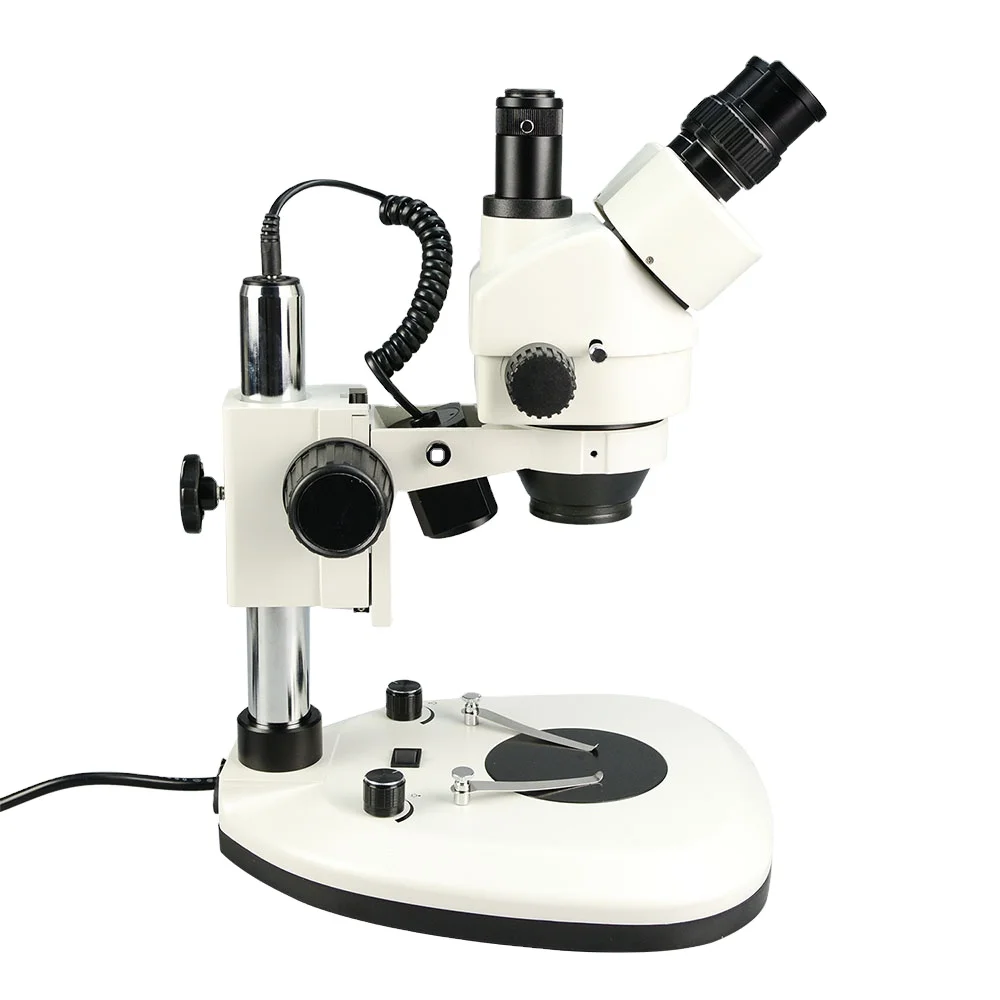 Trinocular Stereo Microscope 7X-45X - Fabrieks 7x-45x Optische Industriële Trinoculaire Microscoop,
