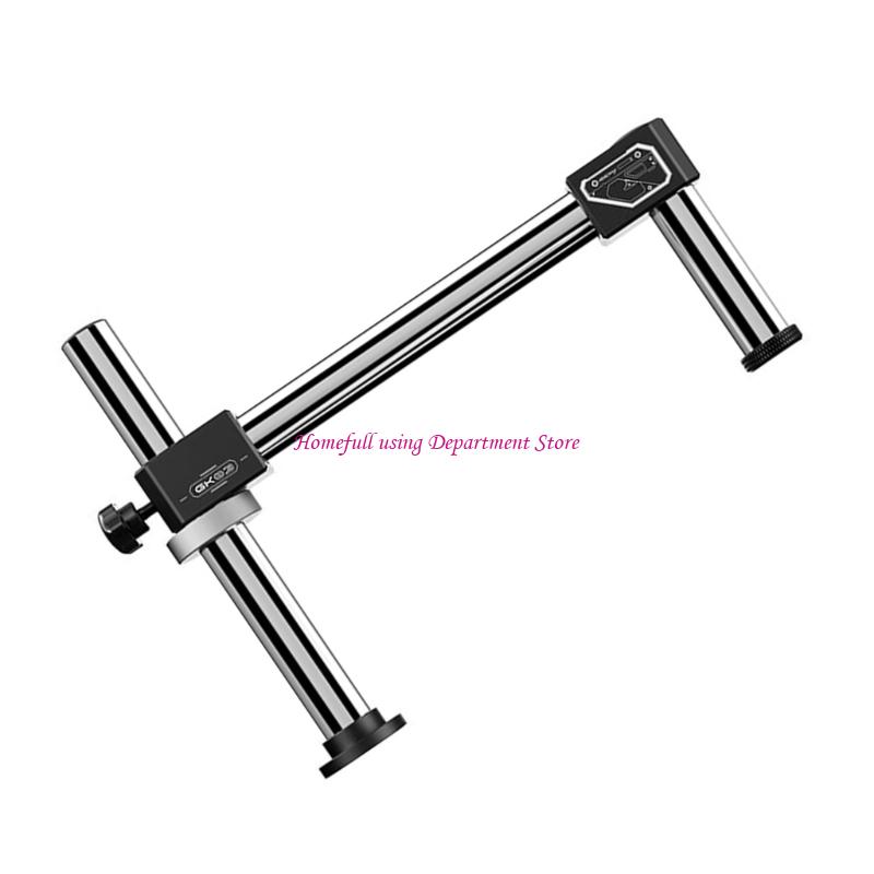 Articulating Arm Boom Stand Microscope - Laboratorium-scharnierarmbeugel Dubbele arm-giekstandaard voor optimalisatie werkruimtes