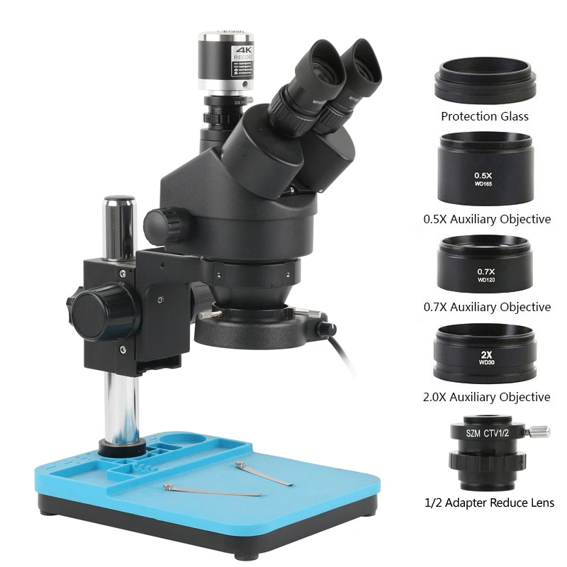 7X-90X Simul-Focal Zoom Trinoc - Simul-Focal Industrial Microscope 4K Hdmi recensie en prijs