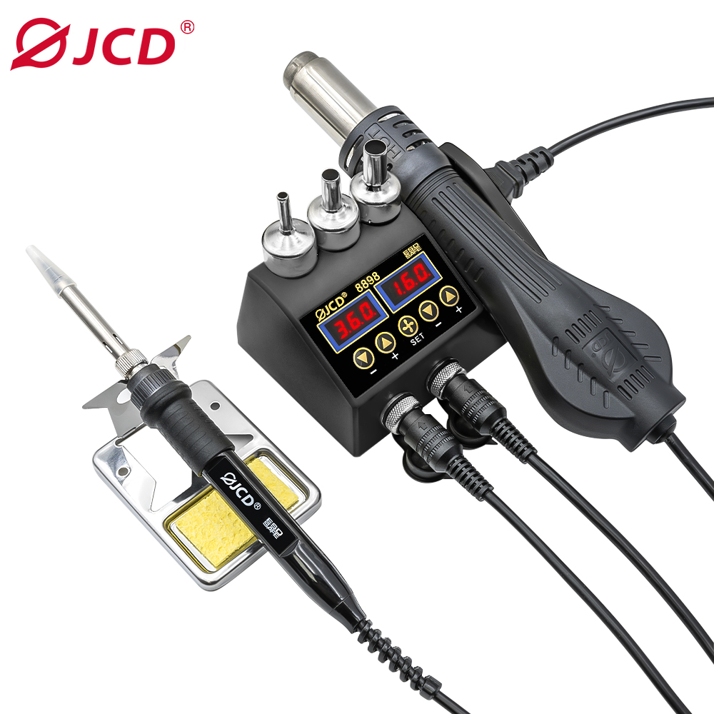 JCD 2 in 1 750 W Soldeerstatio - 2 In 1 Soldering Rework Station 750W recensie en prijs
