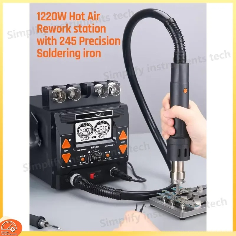 Silverflo 992D III 1220W Solde - C210 Precision Soldering Station recensie en prijs