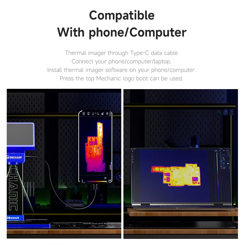 Mechanic iScout 3D Thermische  - Thermal Imaging Camera Pcb Repair recensie en prijs