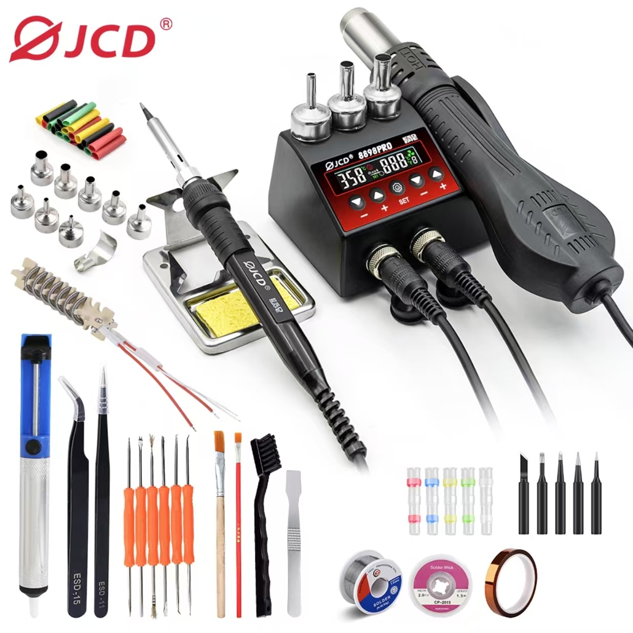 750W SMD Rework Soldeerstation - 2 In 1 Soldering Rework Station 750W recensie en prijs