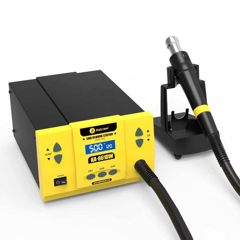 Kailiwei 861DW 1000W loodvrij  - Hot Air Rework Station 861Dw recensie en prijs