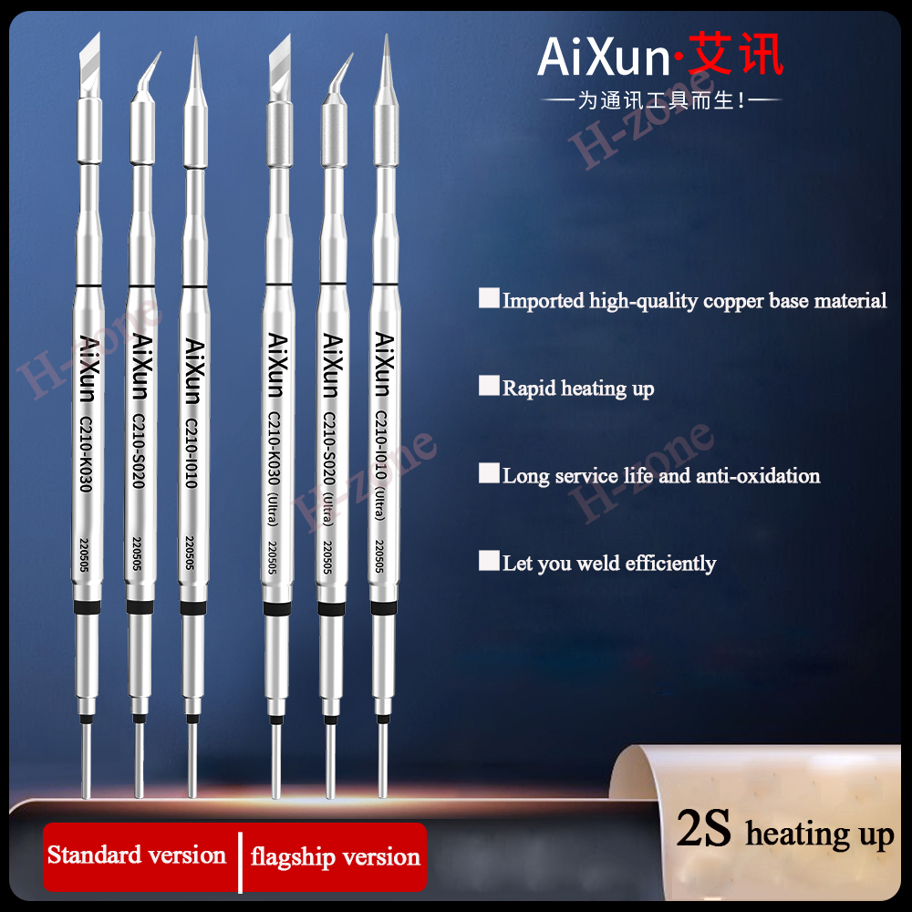 JC AIXUN T3b T420D C115 I010 K - C115 Nano Soldering Iron Station recensie en prijs