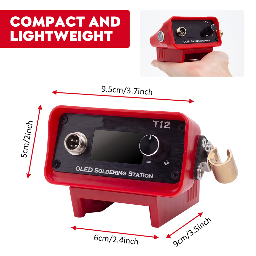 OLED T12 Soldeerbout Station V - T12 Soldering Station Oled recensie en prijs