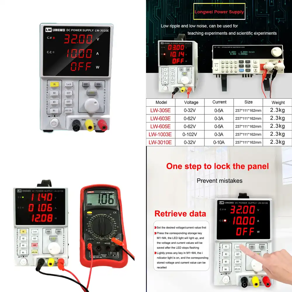Nieuw product 30V 10A instelba - High Precision Dc Power Supply 30V 10A recensie en prijs