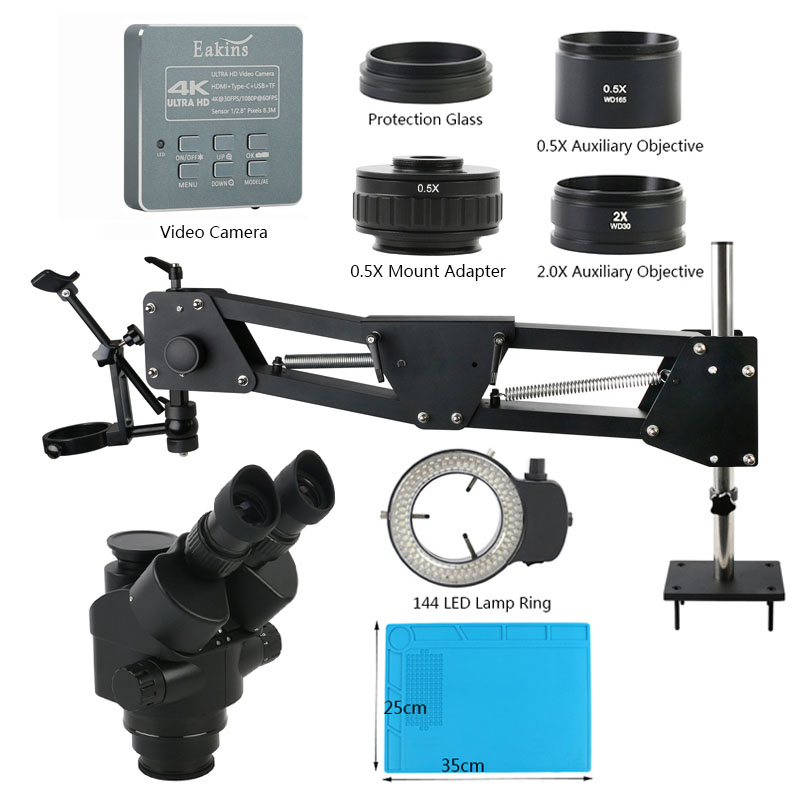 3.5x-90x Zoom Simul Focale Ind - Simul-Focal Industrial Microscope 4K Hdmi recensie en prijs