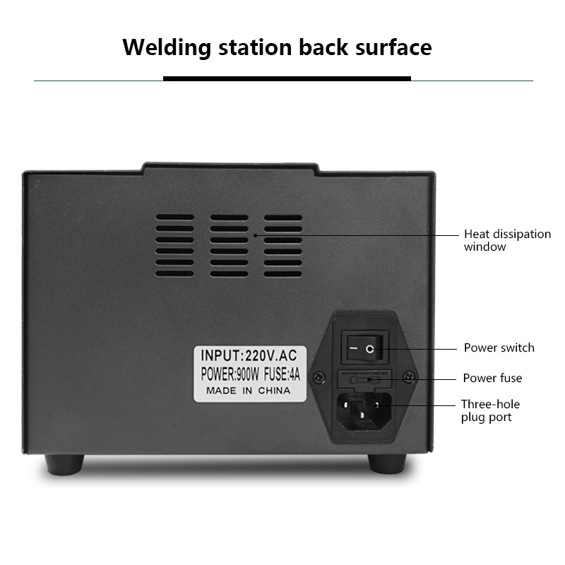 1000W220/110V 861DW HeatGun Lo - Hot Air Rework Station 861Dw recensie en prijs