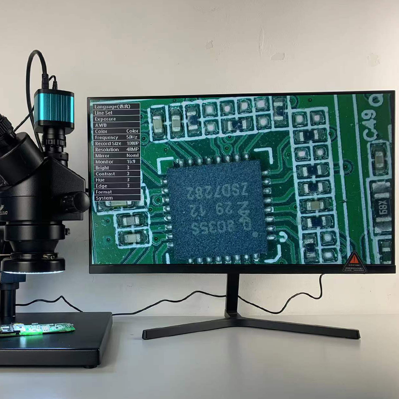 Simul-Focal 7X-45X Continue Zo - Trinocular Stereo Microscope 7X-45X recensie en prijs