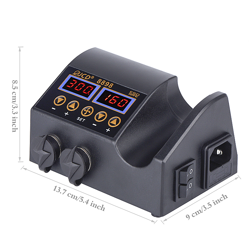 JCD 8898‑16 750W 2-in-1 LCD Di - 2 In 1 Soldering Rework Station 750W recensie en prijs