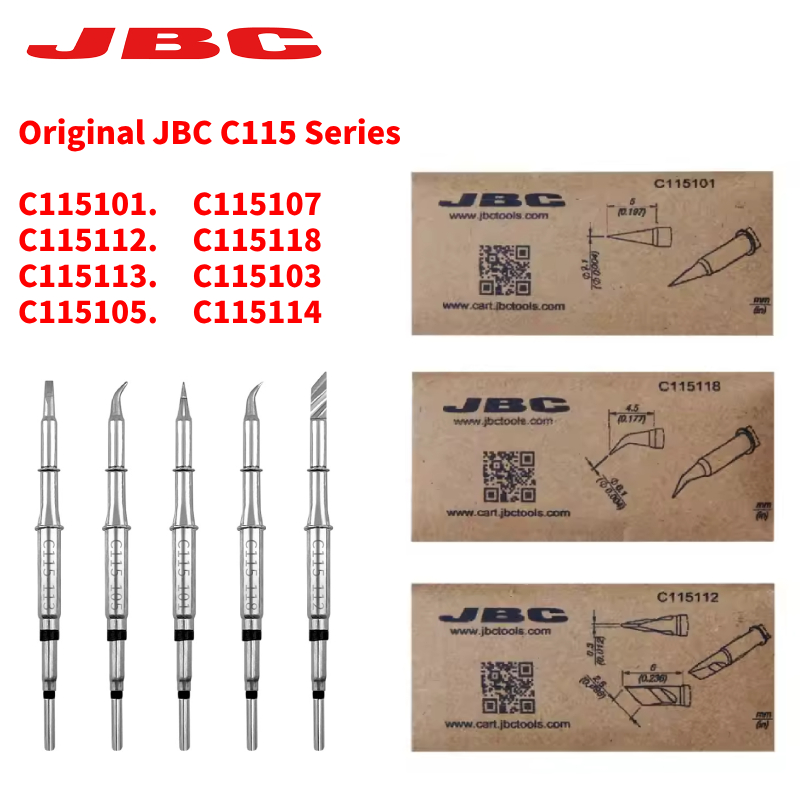 Originele JBC C115 Soldeerbout - C115 Nano Soldering Iron Station recensie en prijs