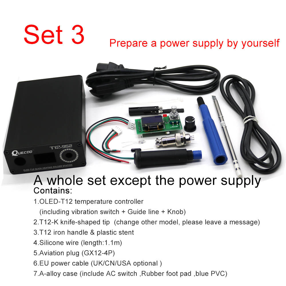 T12 STC-OLED soldeerstation ij - T12 Soldering Station Oled recensie en prijs