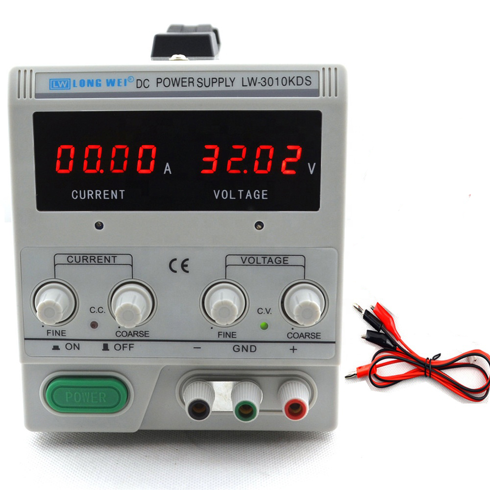 Hoge Precisie 4 Cijfers DC Ger - High Precision Dc Power Supply 30V 10A recensie en prijs