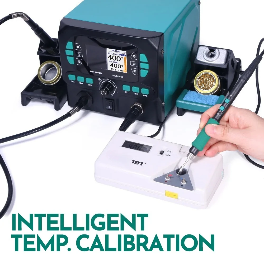 992D-II 2-in-1 gereedschap Nan - C210 Precision Soldering Station recensie en prijs