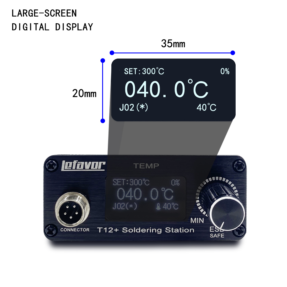 T12 + Soldeerstation soldeerbo - T12 Soldering Station Oled recensie en prijs